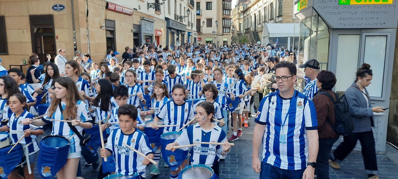 Real Sociedad célèbre son titre de Copa del Rey