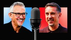Gary Lineker et Gary Neville : deux géants des médias sportifs