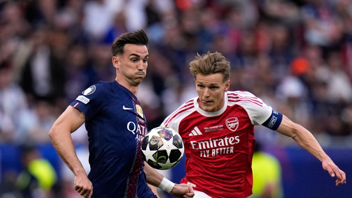 Arsenal surprend le PSG par un coup franc inattendu en finale