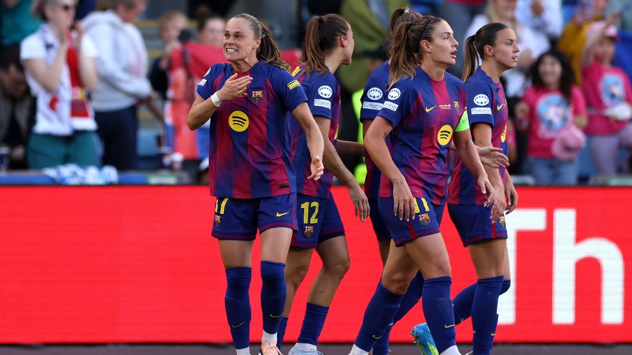 Barcelone écrase Lyon en finale de la Women’s Champions League