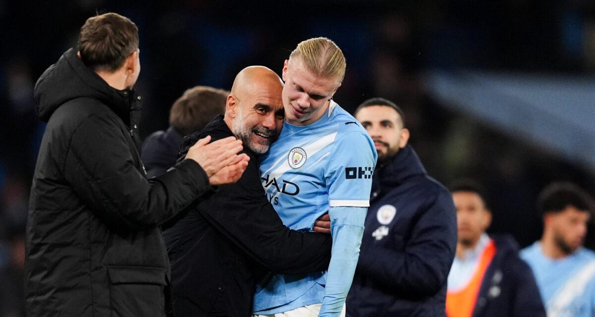Haaland rend hommage à Guardiola avec humour