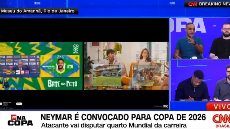 Live CNN coupé lors de l&rsquo;annonce de Neymar en équipe du Brésil