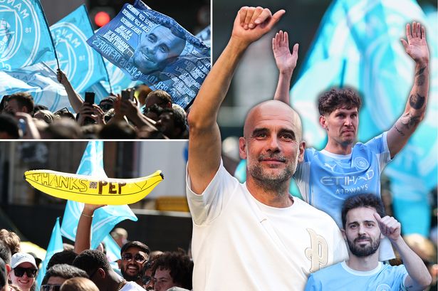Man City rend hommage à Pep Guardiola avant son départ