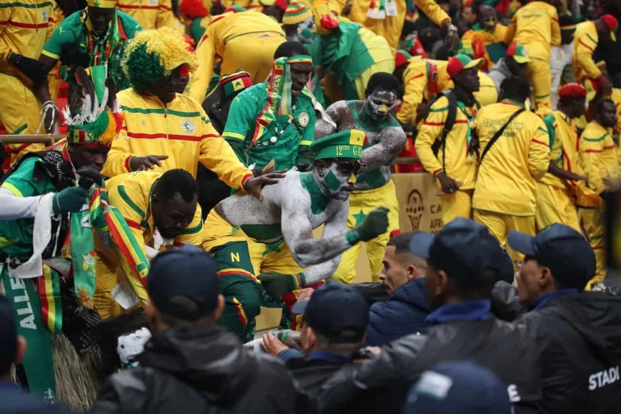 Supporters sénégalais accueillis à l’aéroport Blaise Diagne ce samedi