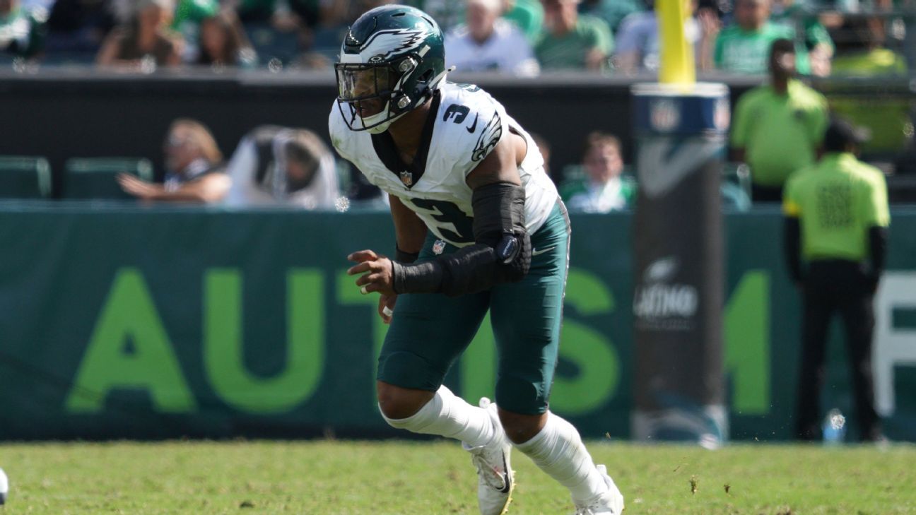 Un linebacker des Eagles arrêté pour excès de vitesse record