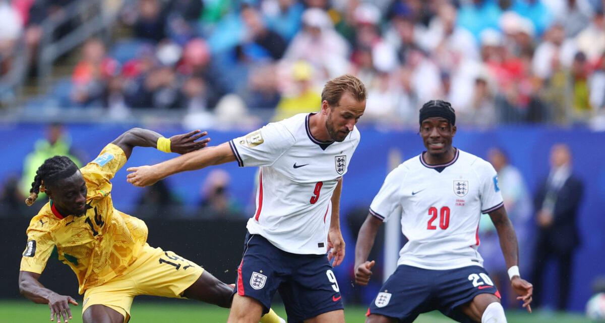 Angleterre bloquée par le Ghana en match nul