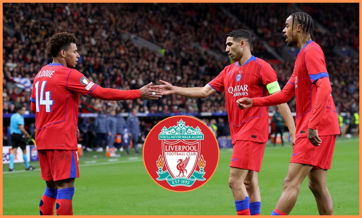 Barcola à Liverpool : le transfert en passe d’être finalisé