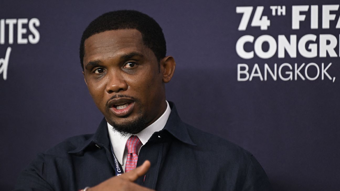 Eto’o soutient le plan de Infantino pour la Coupe du Monde