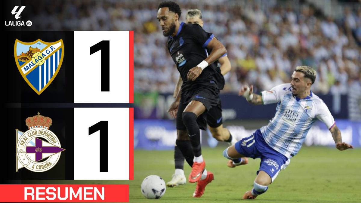 Málaga et Deportivo se partagent le point à La Rosaleda