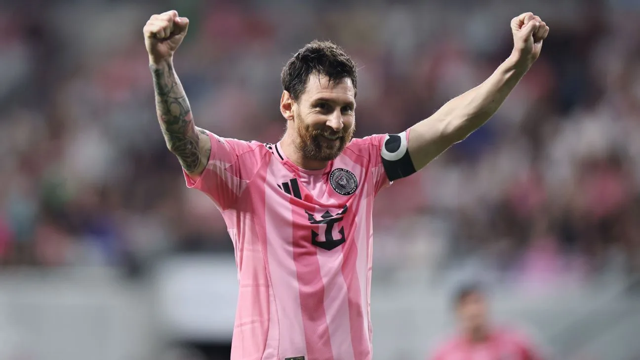 <p>Messi en llamas: 4 goles, Miami aplasta a Montreal 7-1</p>