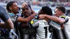 Newcastle résiste à Liverpool malgré un match compliqué