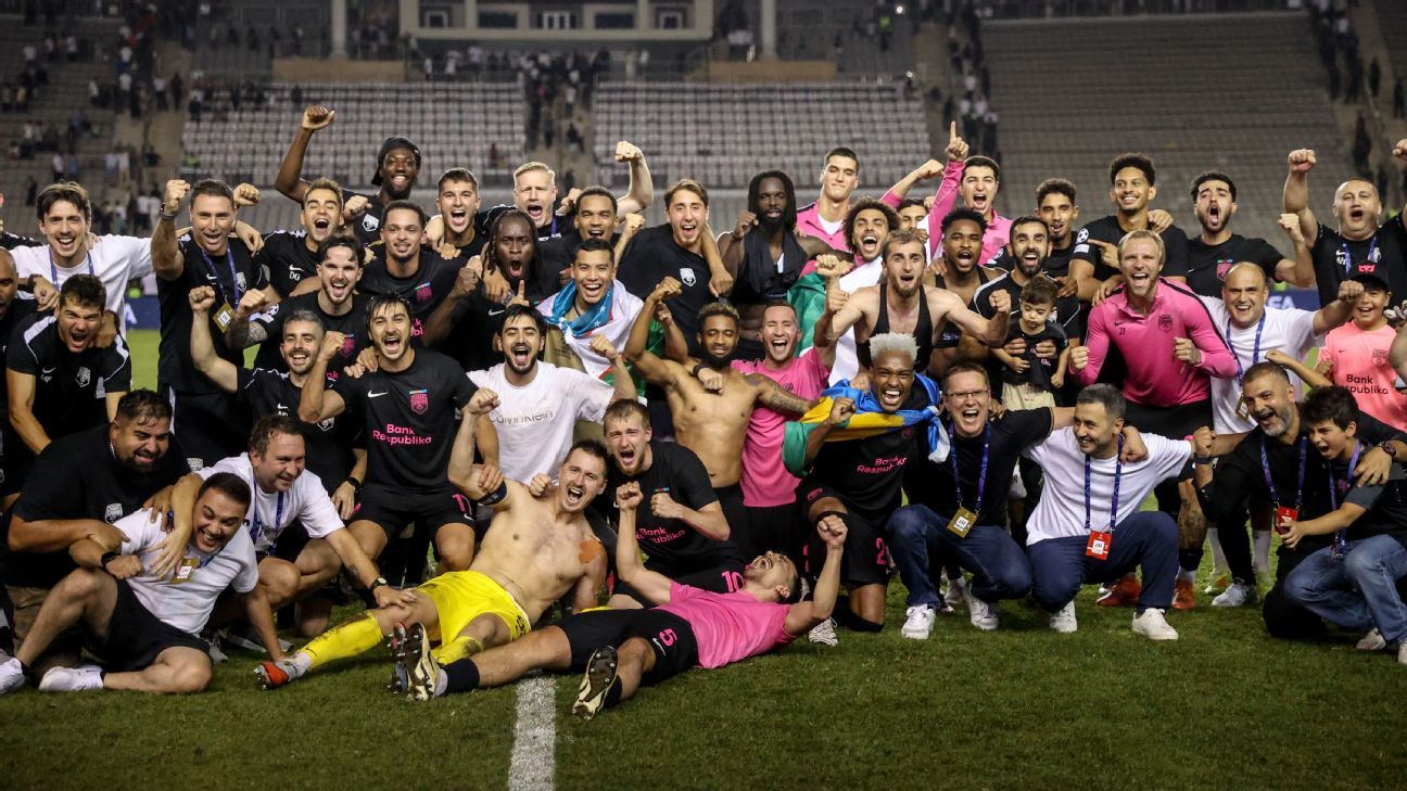 Sabah FK, le club azéri qui défie Barcelone et Arsenal