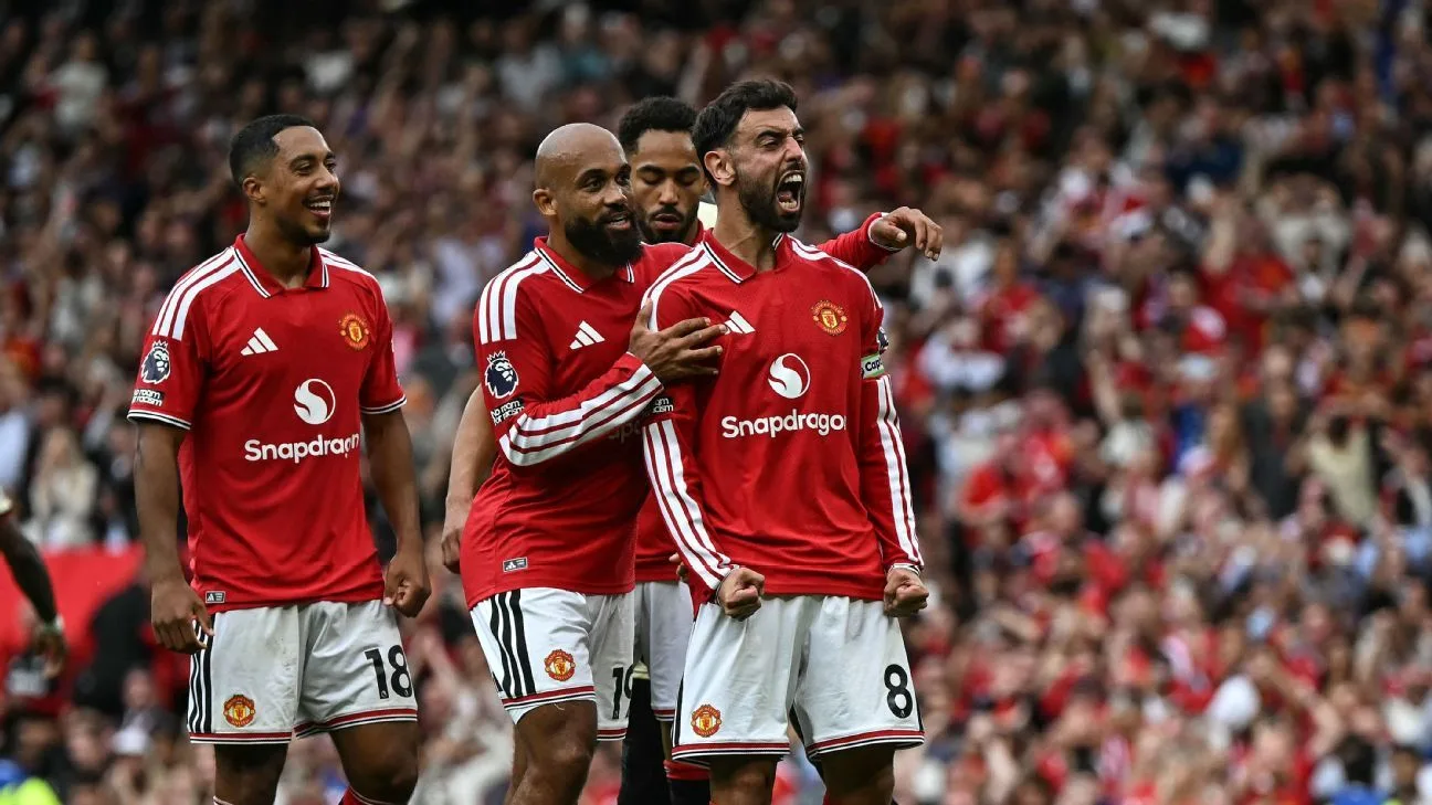 ```html United crush Ipswich and save Carrack under the ovations ```