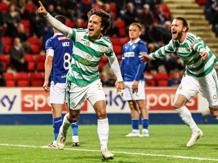 Premier but de Baur scelle la victoire de Celtic contre St Johnstone