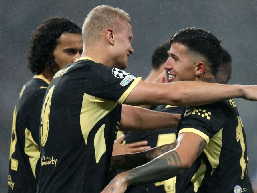 Haaland égalise le record d&rsquo;Agüero en Ligue des champions