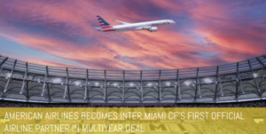 Inter Miami signe un partenariat historique avec American Airlines