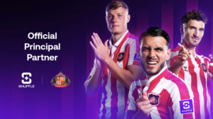 Sunderland signe Shuffle pour ses manches de maillot