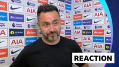 Tottenham : de Zerbi exige plus que du talent
