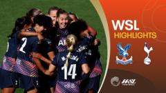 Tottenham écrase Palace avec un triplé d’Olivia Holdt
