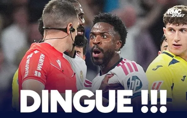Vinicius Jr expulsé après tir de cheveux contre Saliba