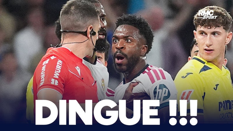 Vinicius Jr expulsé après tir de cheveux contre Saliba